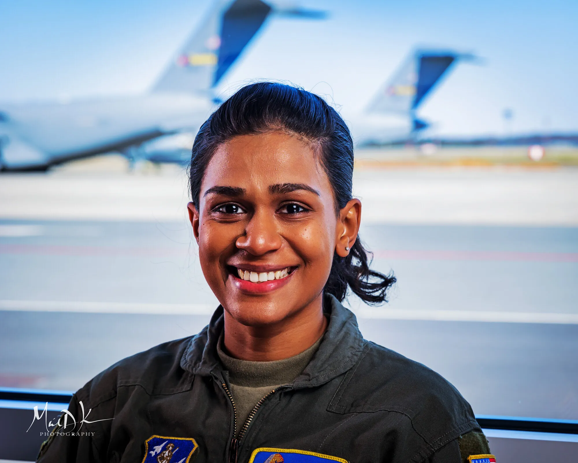 Aircrew portrait on the flightline